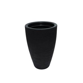 VASO CONICO GRAFIATO 57 PRETO UBL